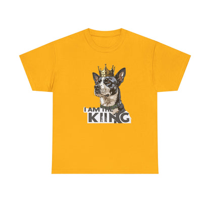 I Am The King Dog T-Shirt | Eco-Limited