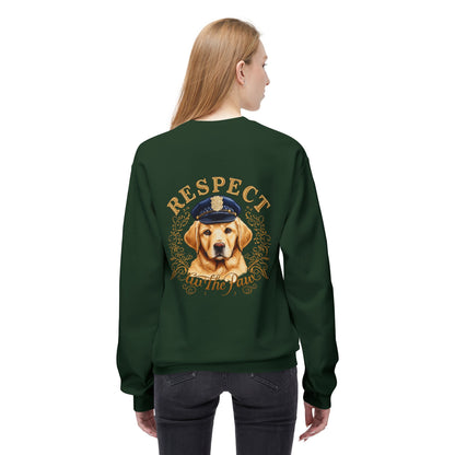 Respect The Paw Golden Retriever Sweatshirt | Eco-Limited