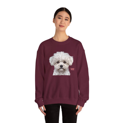 Poodle Portrait Graphic Sweater | Eco-Limited