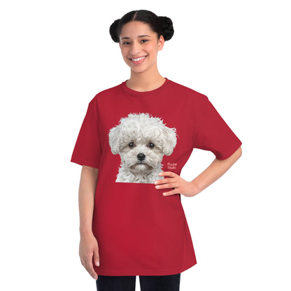 Organic Poodle Portrait T-Shirt | Organic-Limited