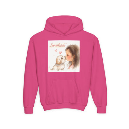Sweethearts Puppy Moment Children Hoodie | Eco-Limited