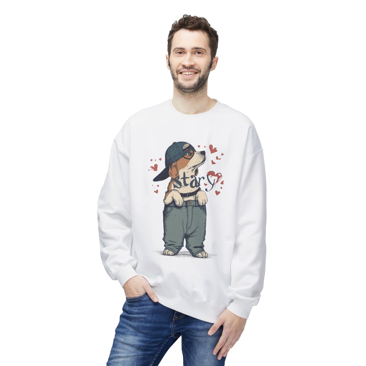 Star Pup Pocket Sweatshirt | Eco-Limited