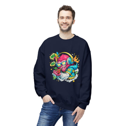 Juicy Vibes Monkey Graphic Sweater | Eco - Limited
