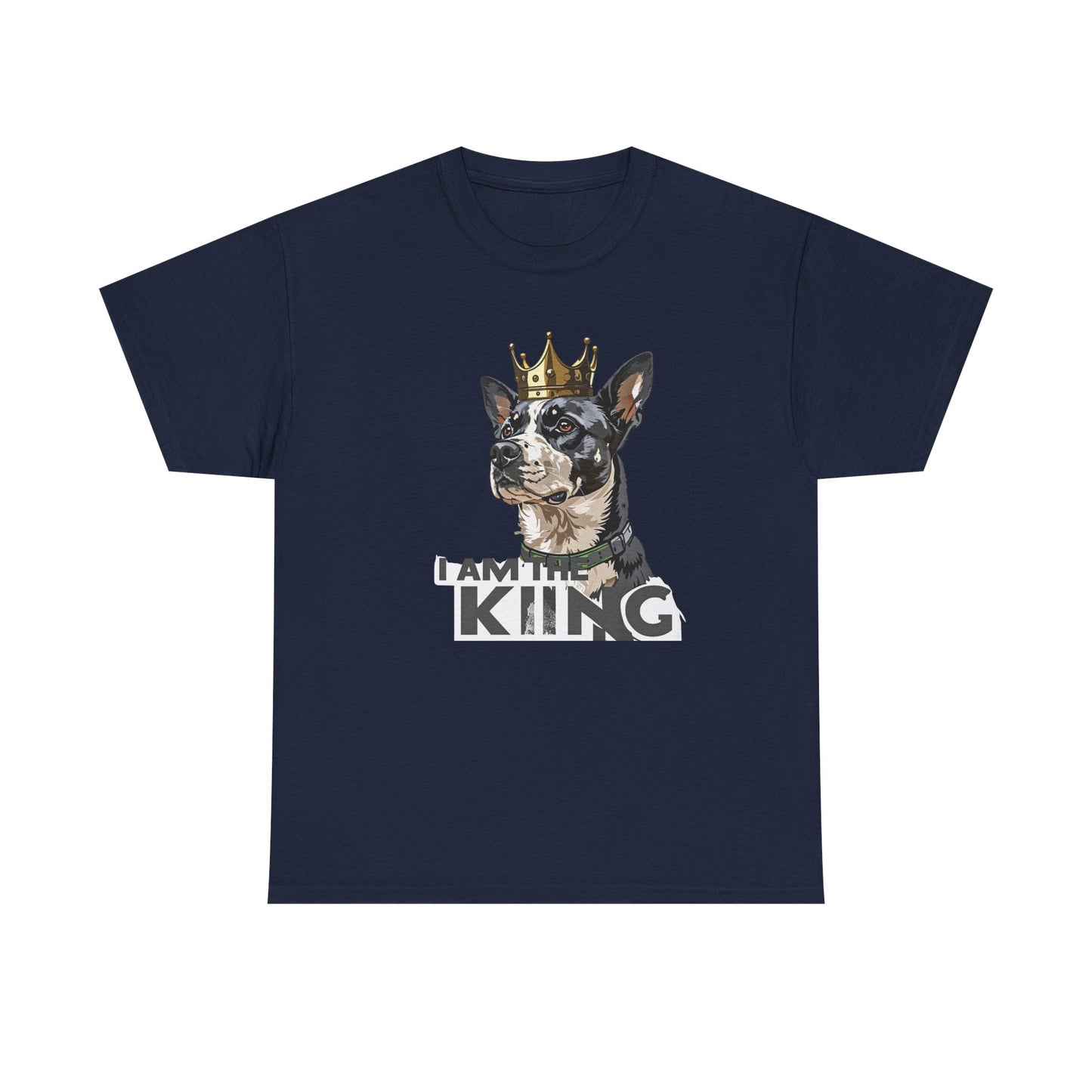 I Am The King Dog T-Shirt | Eco-Limited