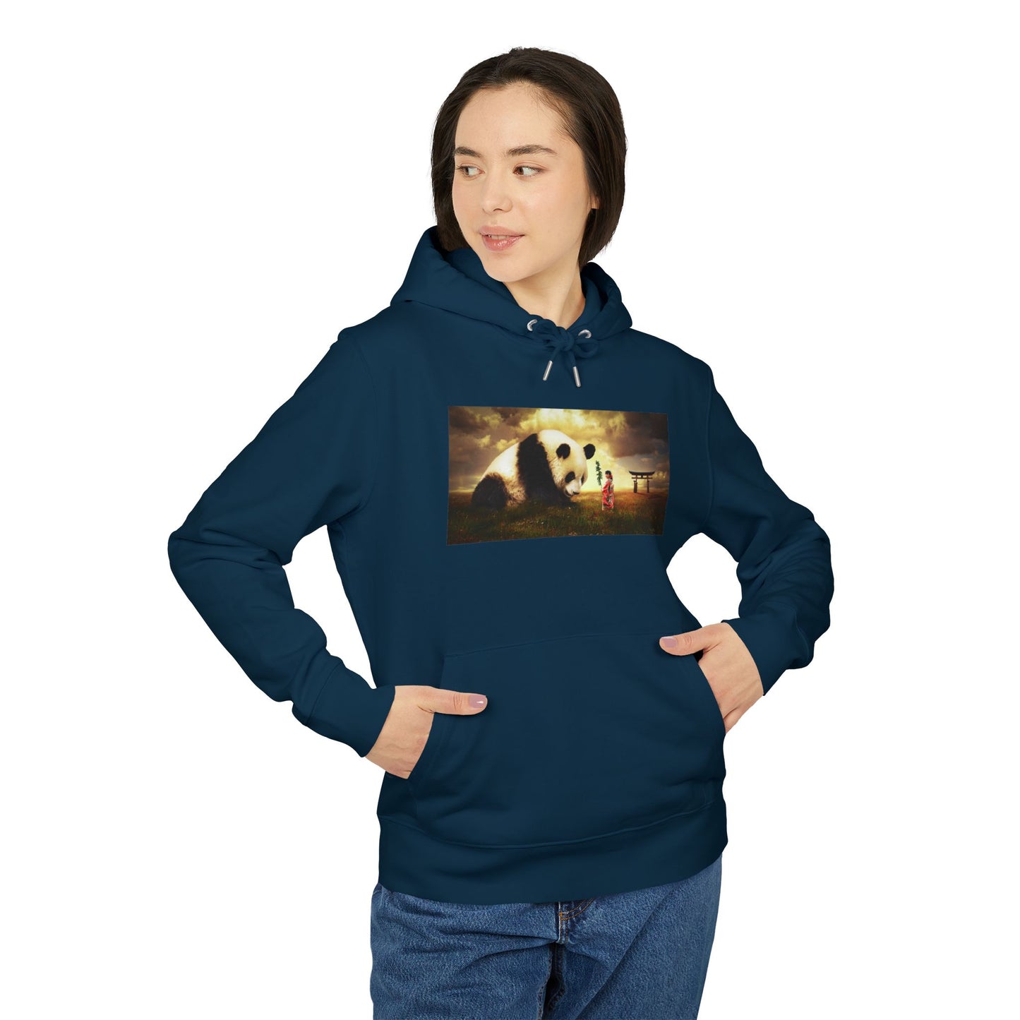 Guardian Panda Graphic Hoodie | Art Edition