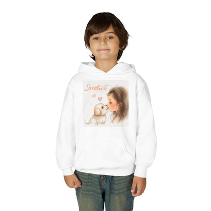 Sweethearts Puppy Moment Children Hoodie | Eco-Limited