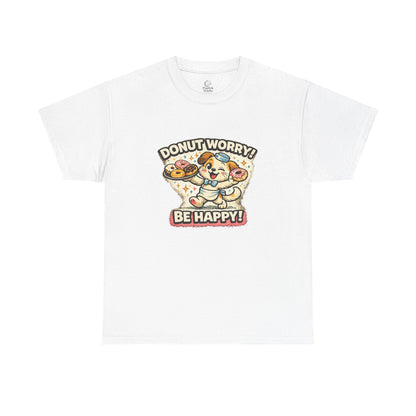 Donut Worry Bootleg Graphic T-Shirt | Eco - Limited