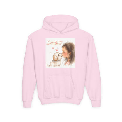 Sweethearts Puppy Moment Children Hoodie | Eco-Limited
