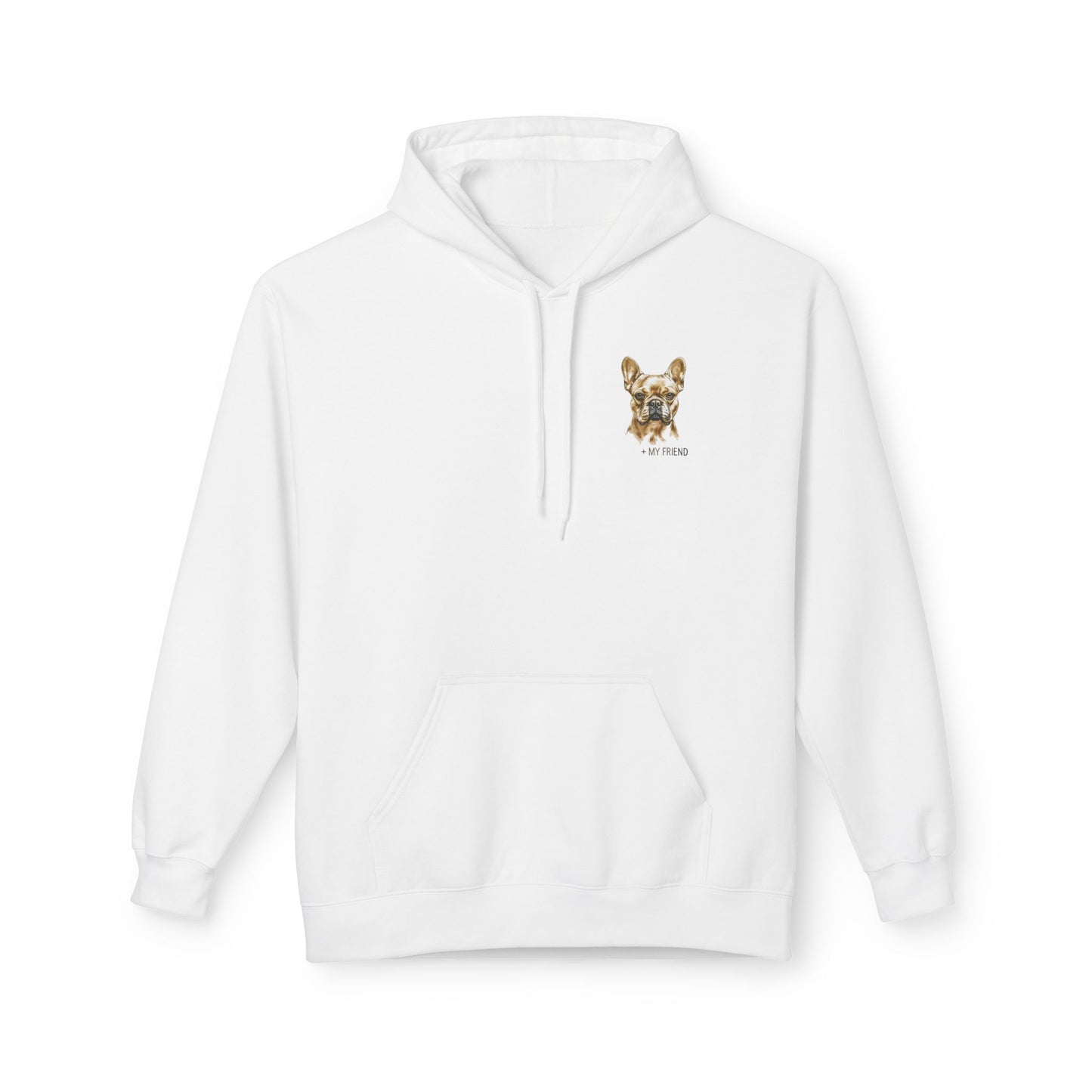 French Bulldog Portrait Hoodie | Eco-Limited