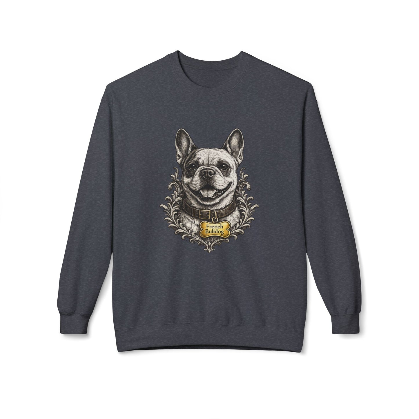 French Bulldog Ink Drawing Sweatshirt | Eco-Limited
