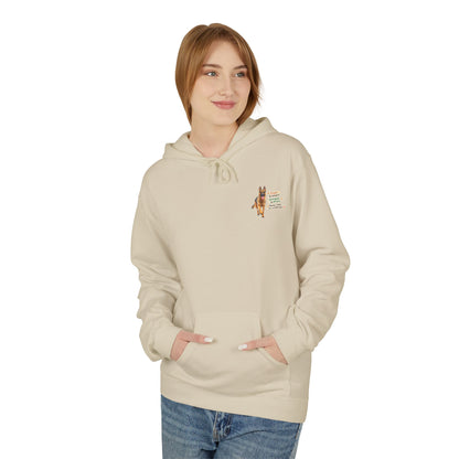 German Shepherd Character Hoodie | Eco-Limited