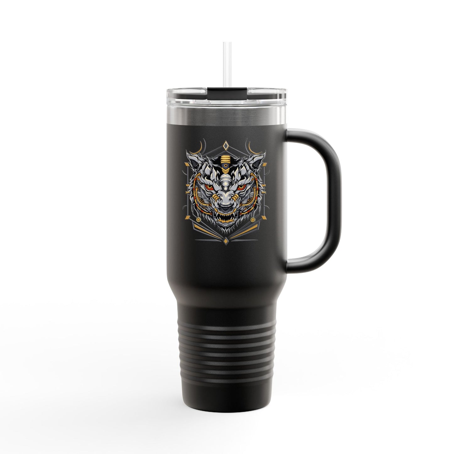 Tiger Emblem Stainless Steel Tumbler | Eco-Limited