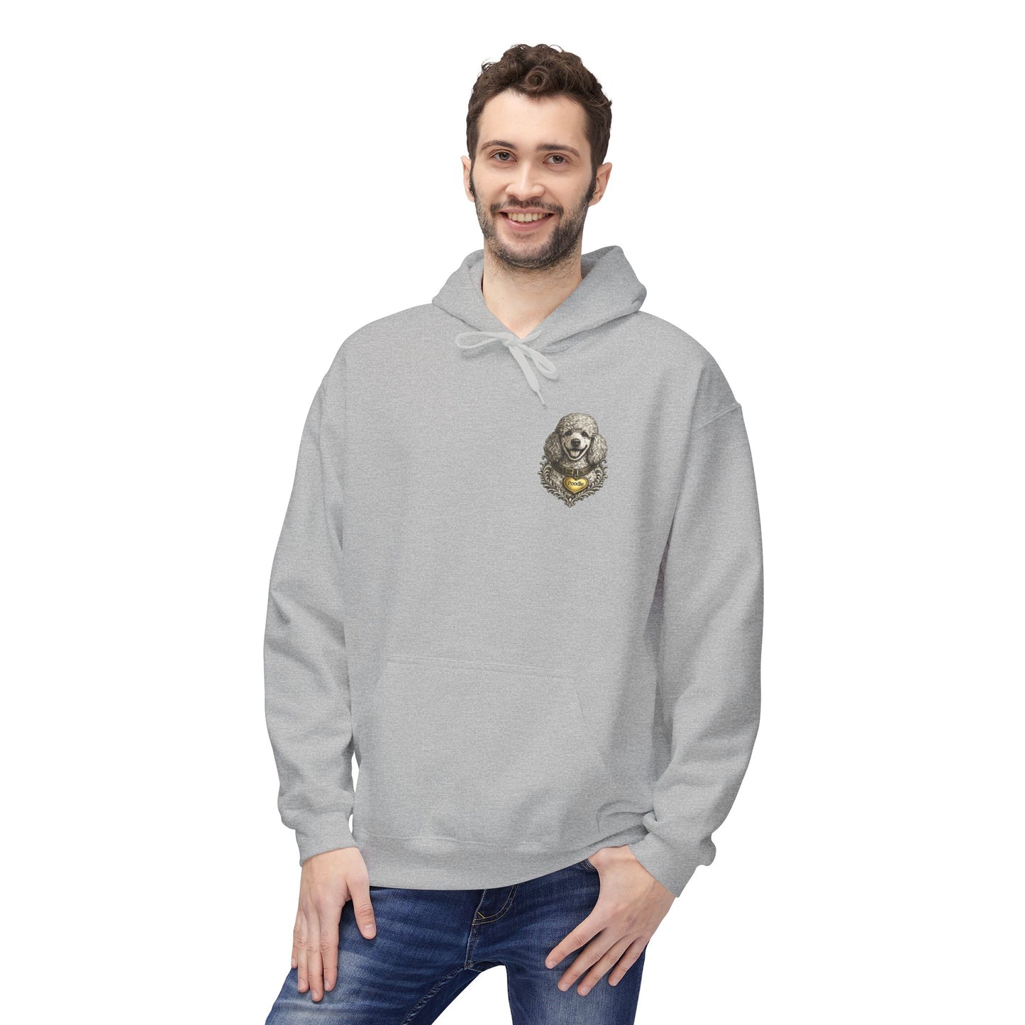 Poodle Ink Illustration Hoodie | Eco-Limited
