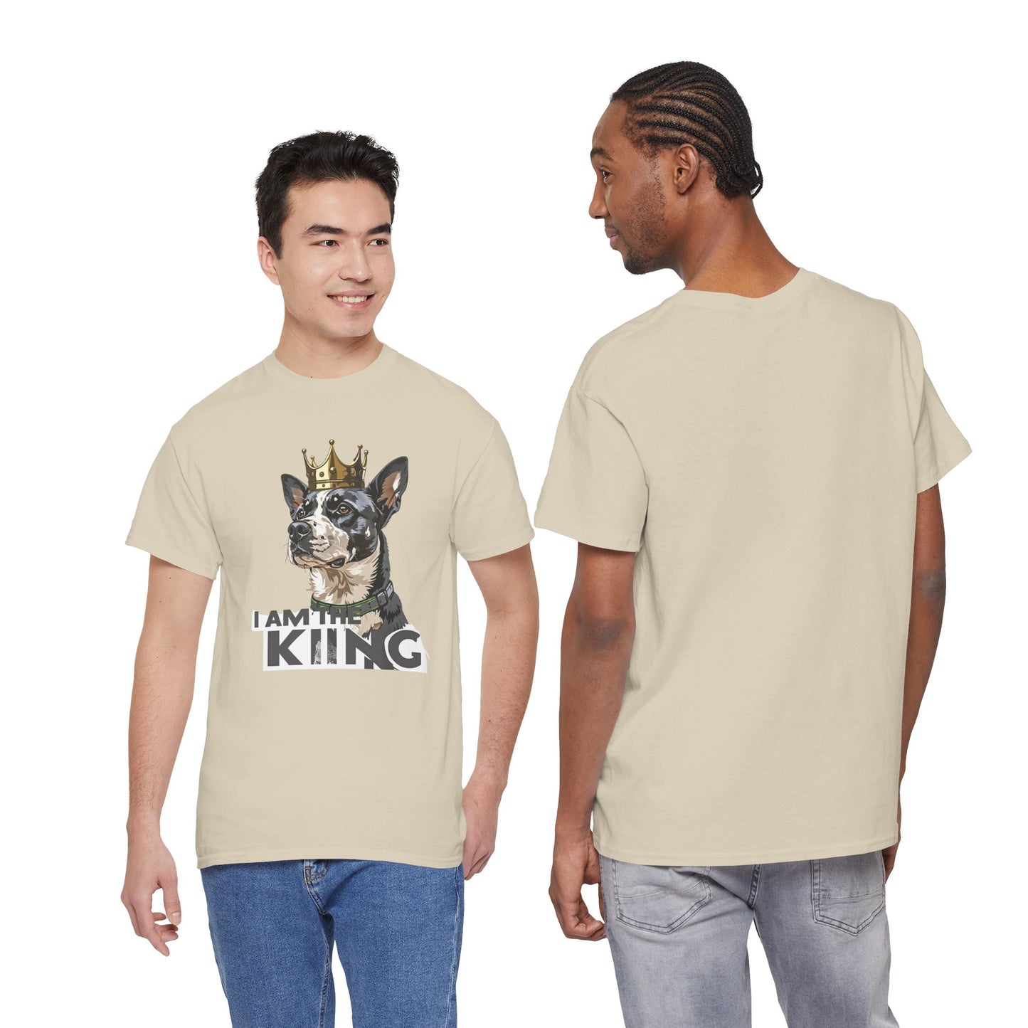 I Am The King Dog T-Shirt | Eco-Limited