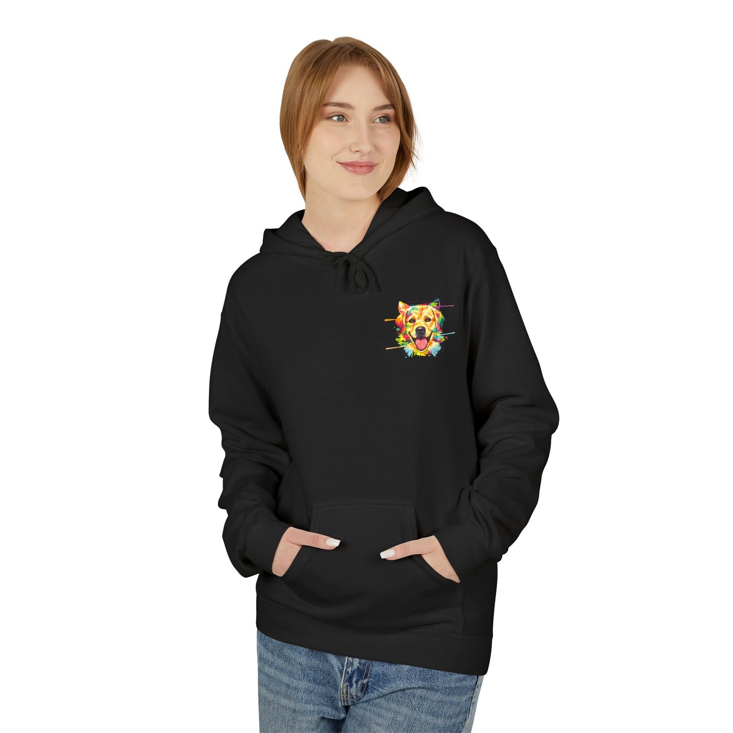 Labrador Retriever Color Splash Hoodie | Eco-Limited