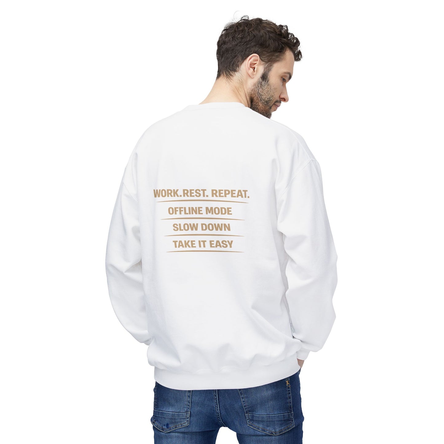 Offline Mode Mind Over Noise Sweater | Eco-Limited