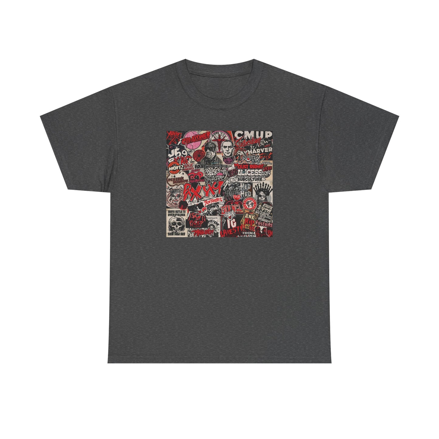 Vintage Punk Collage Graphic T-Shirt | Eco-Limited