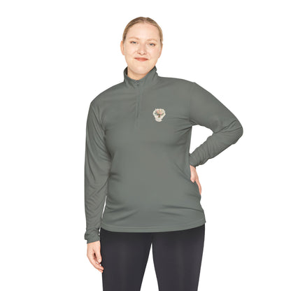 Bloom With Grace Zip-Up Pullover | Eco-Limited