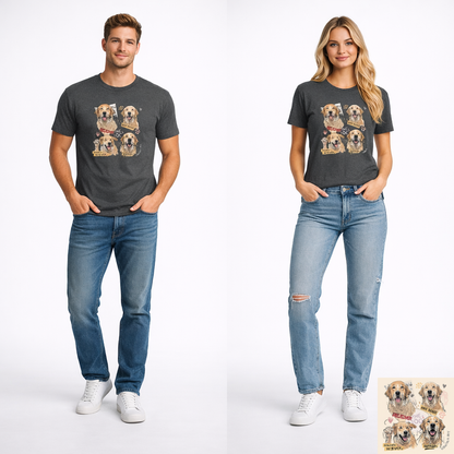 Labrador Retriever Mood Sketch T-Shirt | Eco-Limited