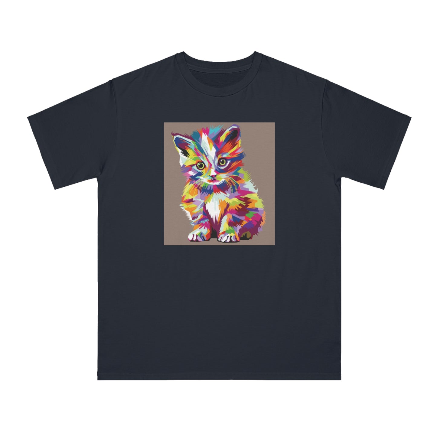 Color Pop Kitten Organic T-Shirt | Organic-Limited