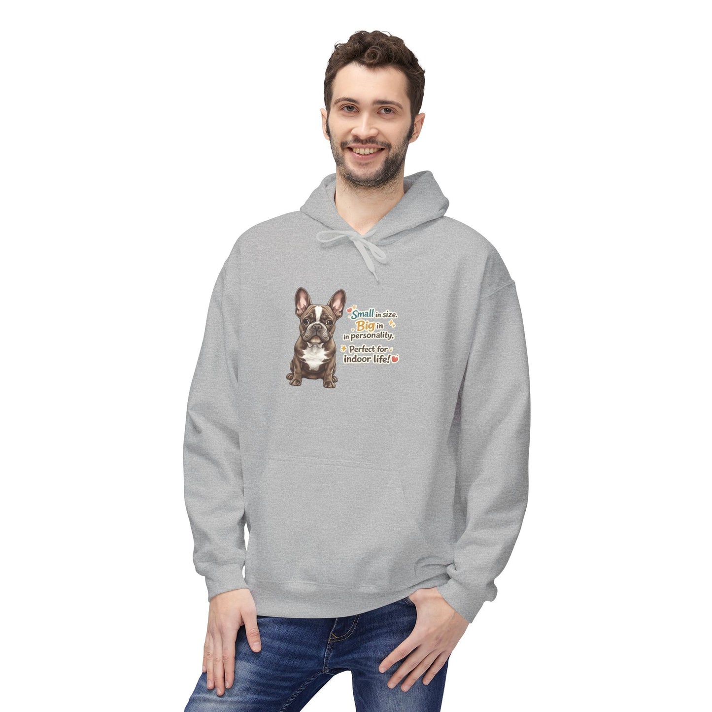 Happy Family Dog Graphic Hoodie | Eco-Limited