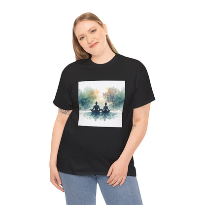 Calm Reflection Meditation T-Shirt | Eco-Limited