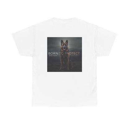 German Shepherd Born To Protect T-Shirt | Eco-Limited