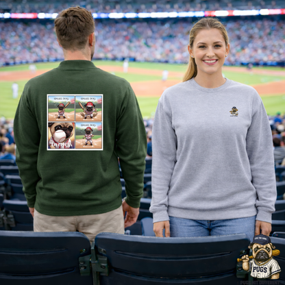 Small Dog Big Attitude Crewneck Sweatshirt | Eco-Limited