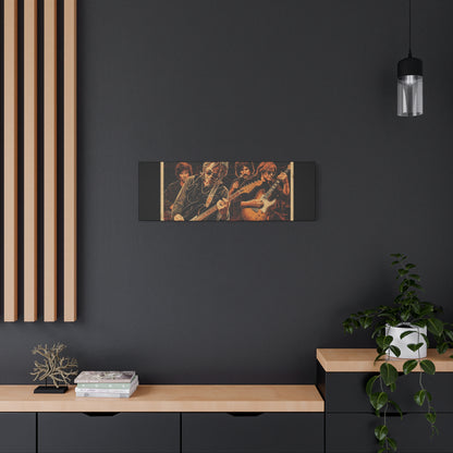 Rock Band Vintage Canvas Wall Art | Eco - Limited