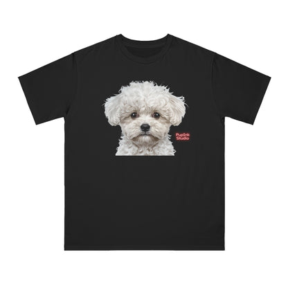 Organic Poodle Portrait T-Shirt | Organic-Limited