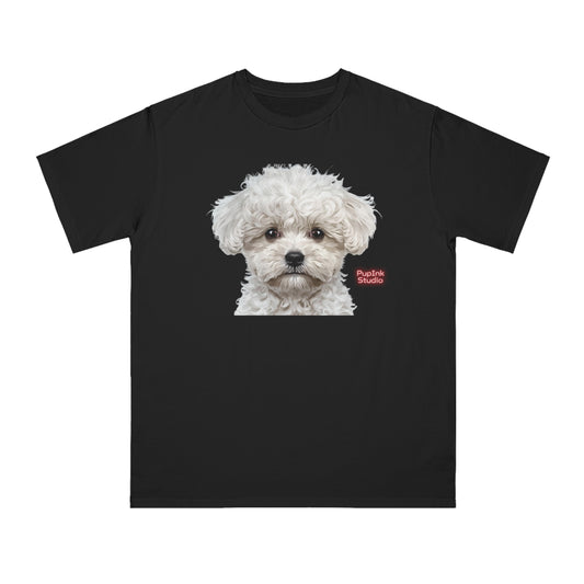Organic Poodle Portrait T-Shirt | Organic-Limited