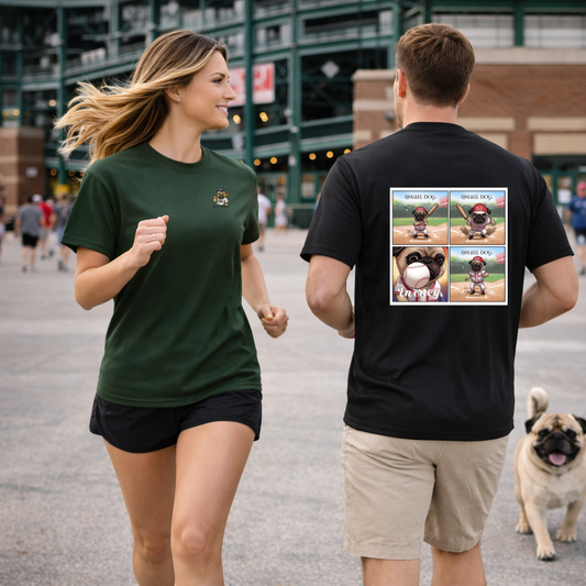 Small Dog Big Energy T-Shirt | Eco-Limited