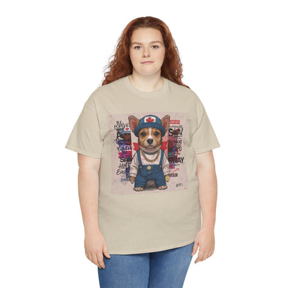 Lucky Street Pup Art T-Shirt | Eco-Limited
