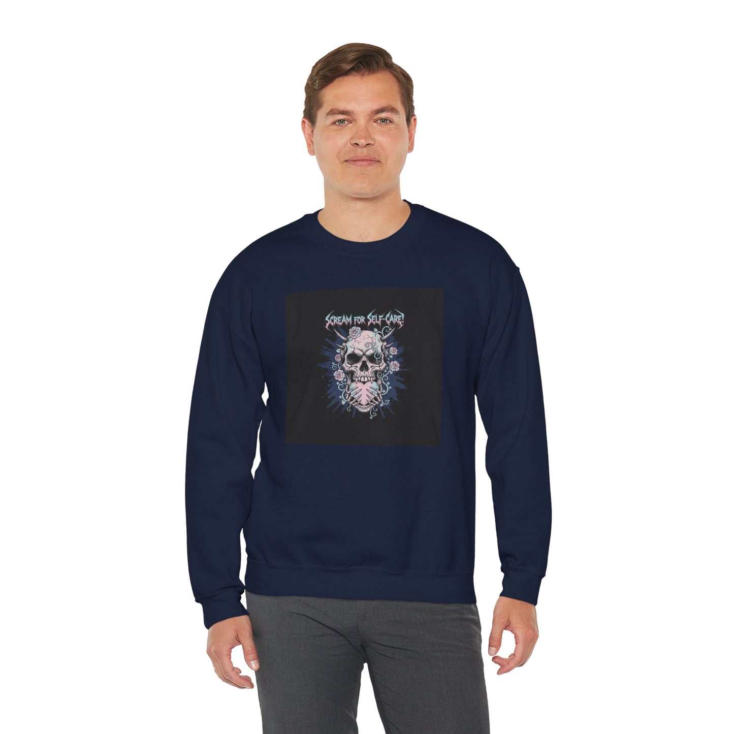 Dark Skull Core Graphic Sweatshirt | Eco - Limited