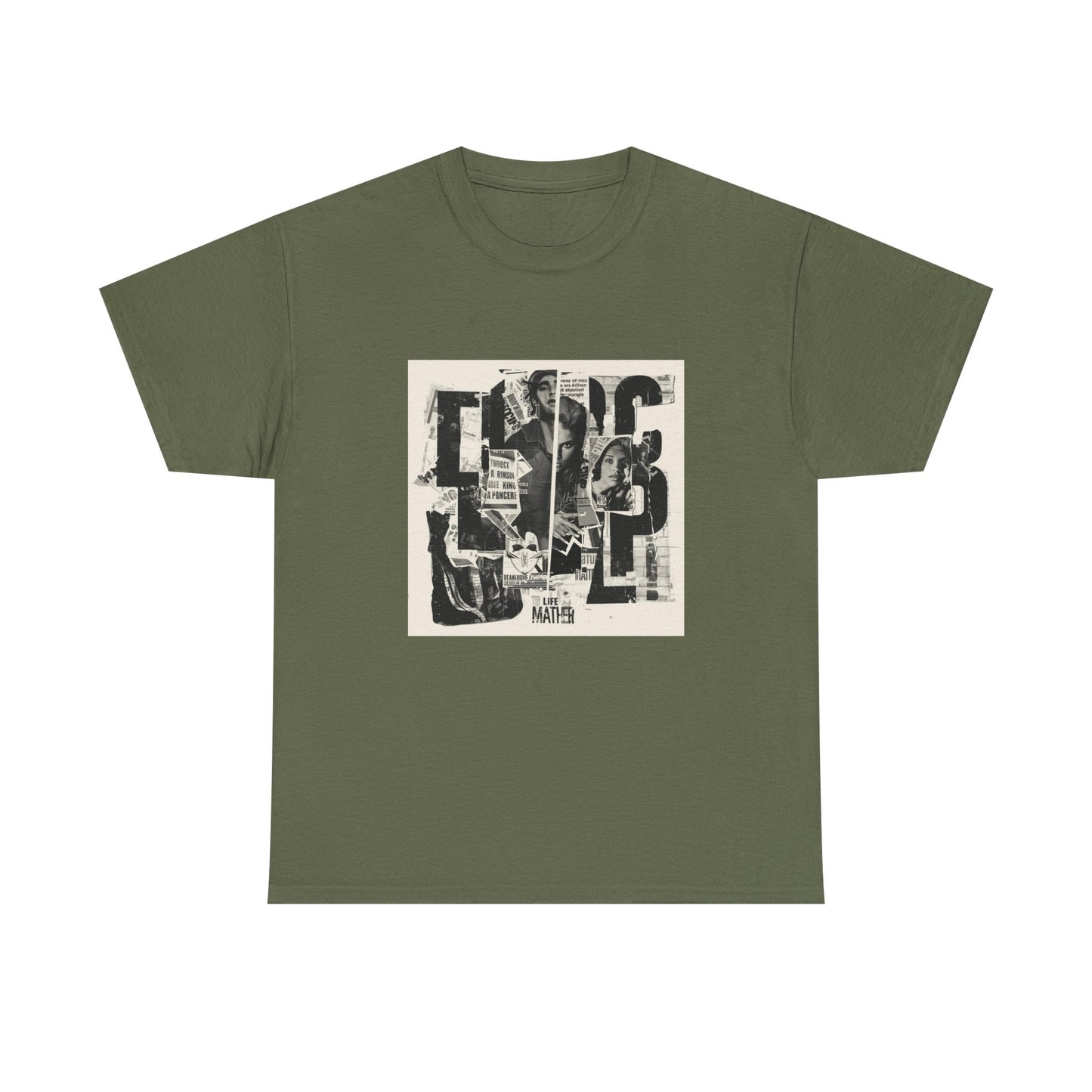 Life Matter Collage Graphic T-Shirt | Eco - Limited