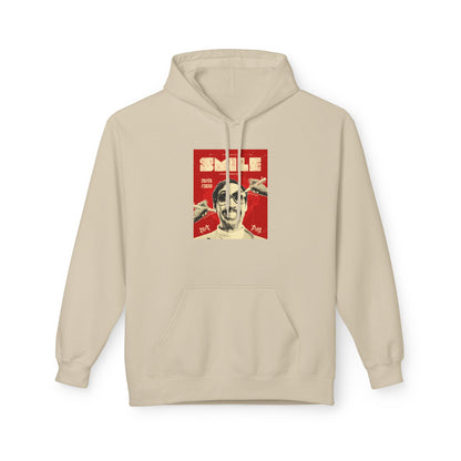 Bold Red Poster Graphic Hoodie | Street Art Edition