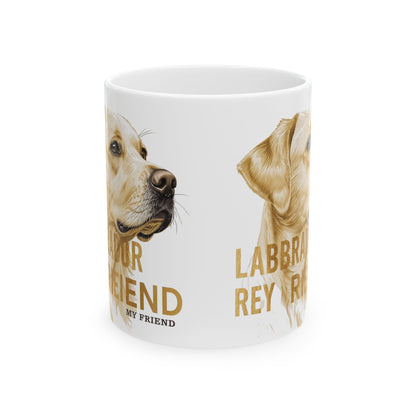 Labrador Best Friend Ceramic Mug | Classic Edition