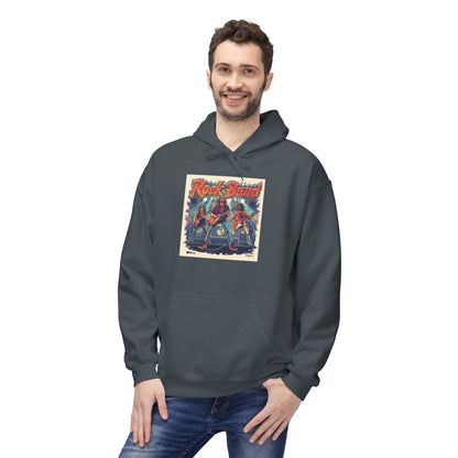 Retro Rock Band Vintage Poster Hoodie|Eco-Friendly - Limited