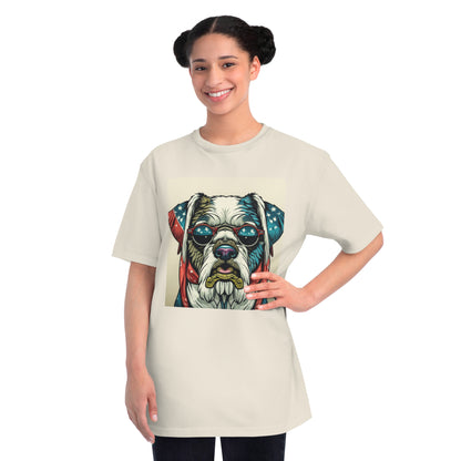 Patriot Dog Portrait T-Shirt | Eco - Limited