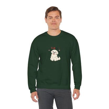 Ruff Love Puppy Graphic Sweatshirt | Eco-Limited