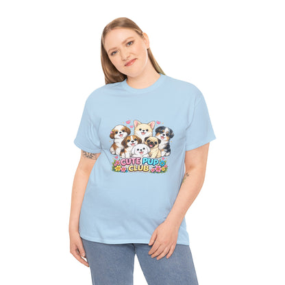 Cute Pup Club Graphic T Shirt | Eco - Limited