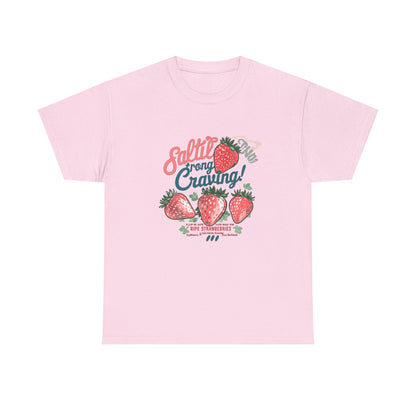 Salted Strong Craving Strawberry Graphic T-Shirt | Eco - Limited