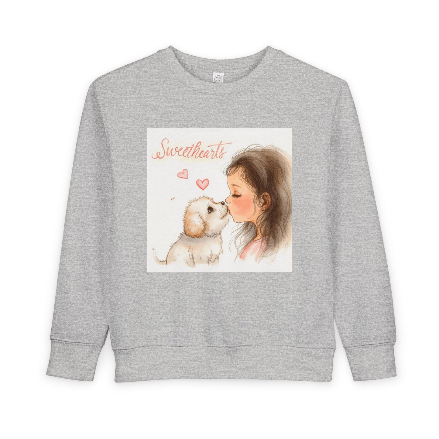 Sweethearts Puppy Moment Children Sweater | Eco-Limited