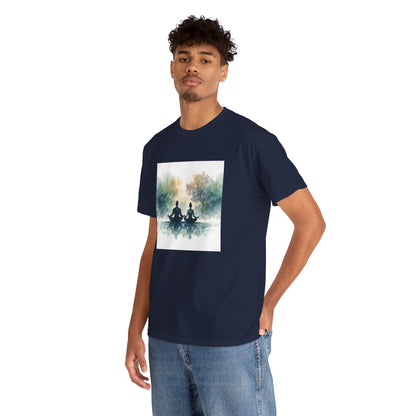 Calm Reflection Meditation T-Shirt | Eco-Limited
