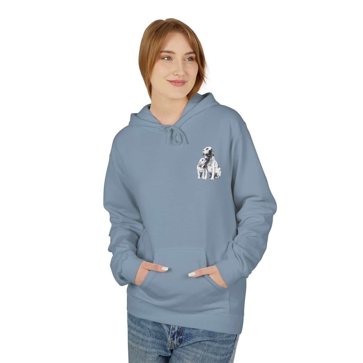 Gentle Bond Labrador Hoodie | Eco-Limited