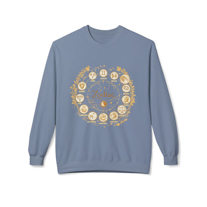 Zodiac Circle Sweatshirt | Eco-Limited
