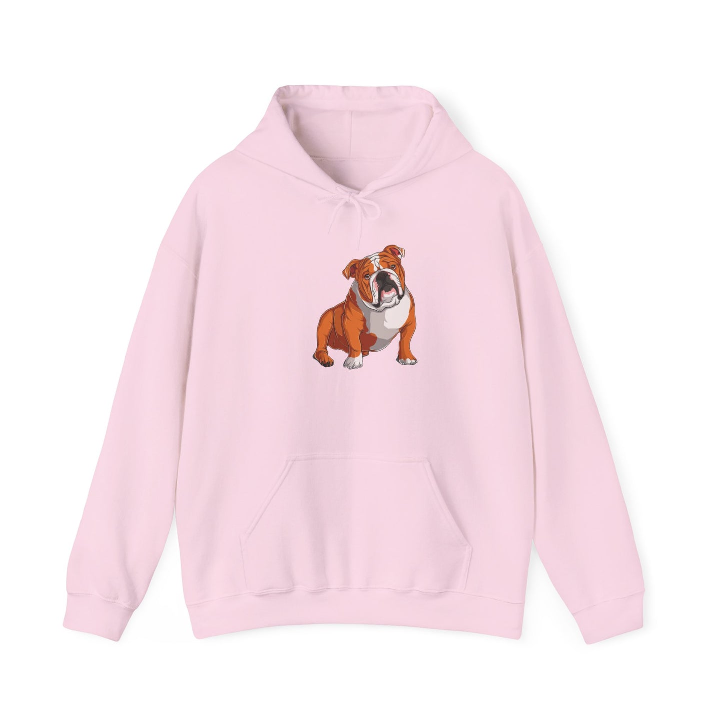Cute English Bulldog Graphic Hoodie|Eco-Friendly - Limited