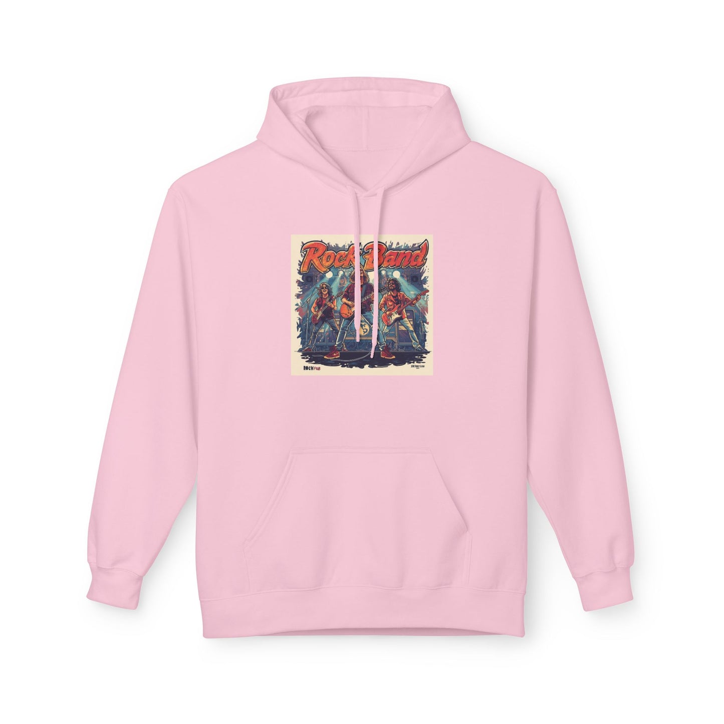 Retro Rock Band Vintage Poster Hoodie|Eco-Friendly - Limited