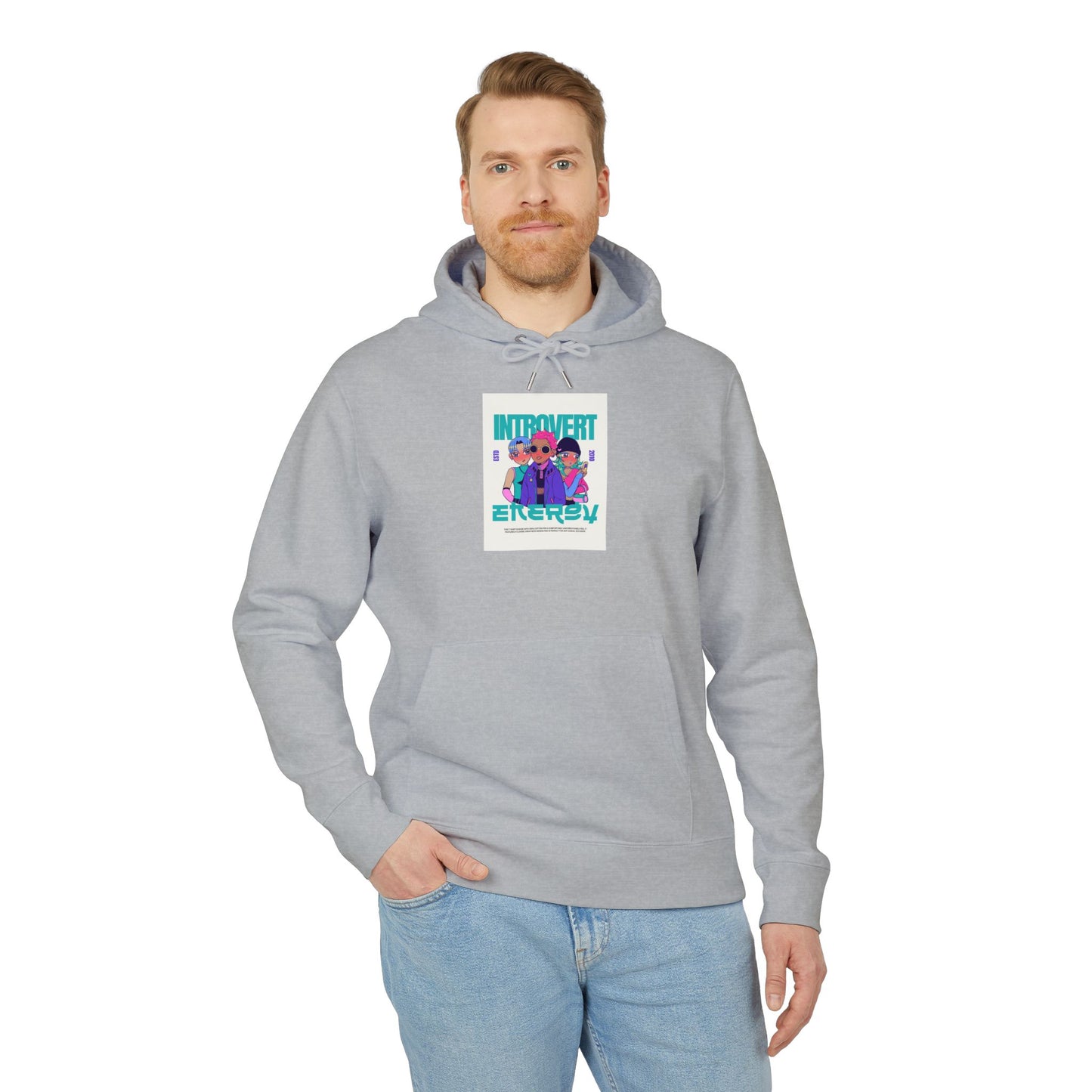 Organic Introvert Energy Hoodie | Eco-Limited