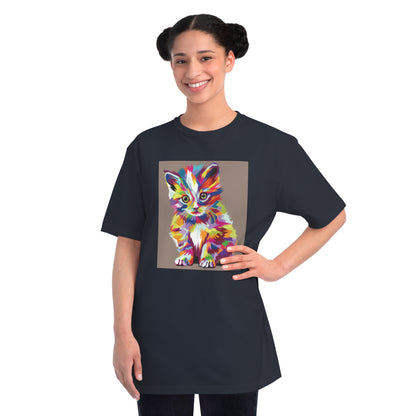 Color Pop Kitten Organic T-Shirt | Organic-Limited